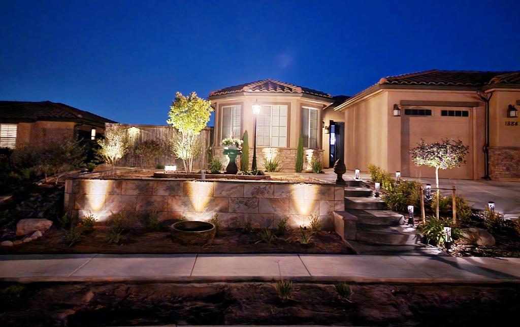 Evening Landscape Lighting